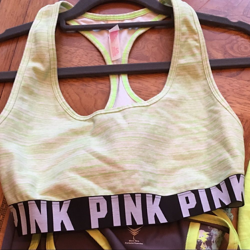 Pink Victoria’s Secret Sports Bra